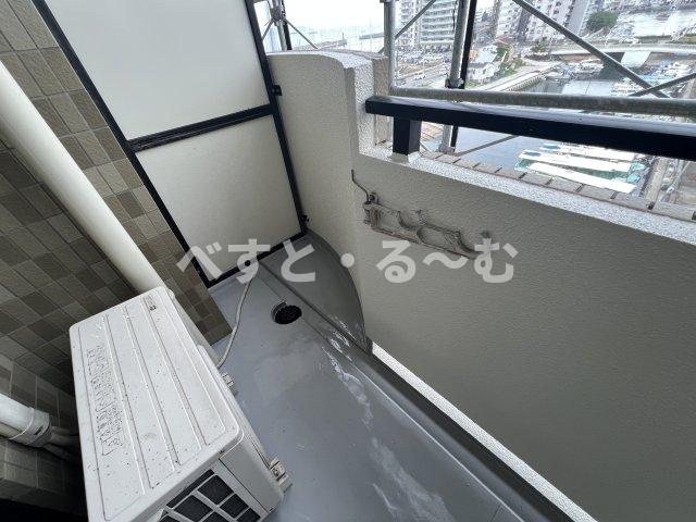 YKハイツ相生町のバルコニー