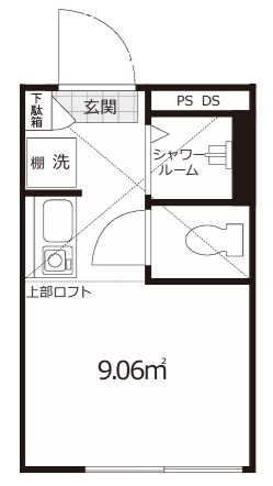 カーサマグノリアの間取り
