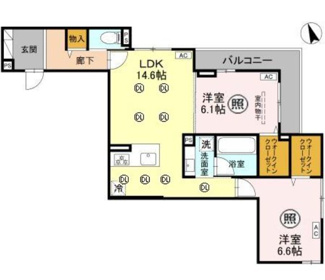 【間取り】 | クレール