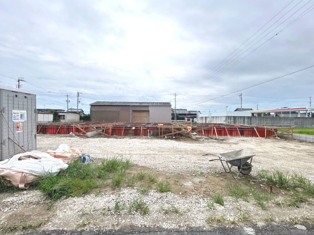 クワイエ　一宮市瀬部第1　全3区画分譲の外観|「現地（2026年9月6日）撮影」　
■全体写真　
■ヤマダ不動産　株式会社リライフ　