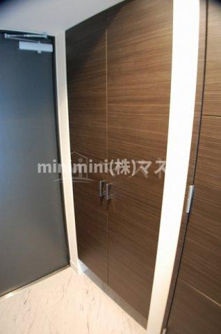 スワンズシティ大手前ソレイユの玄関