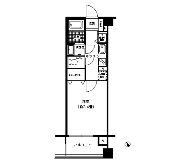 ＮＴＰＲレジデンス菊名の間取り