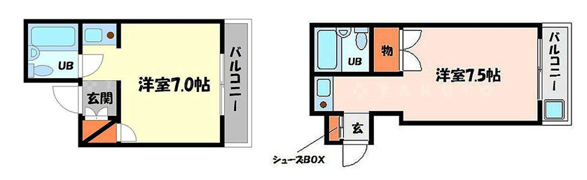 アレグリアプレイス西郷通の間取り