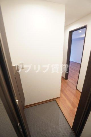 ミリアビタ稲毛東の玄関