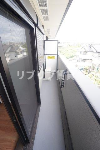 ミリアビタ稲毛東のバルコニー