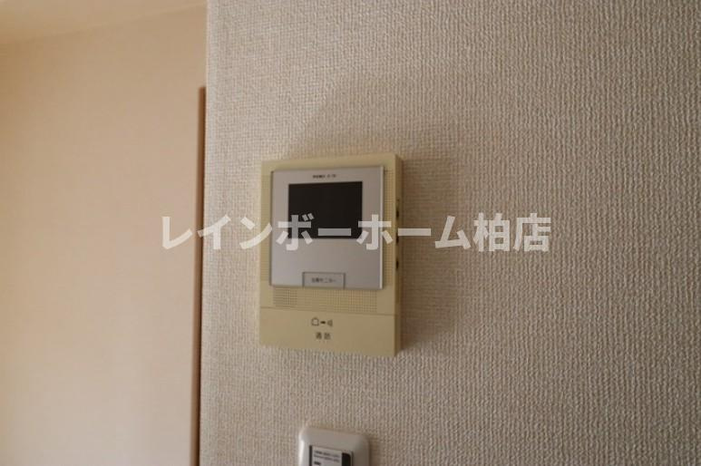 仲介手数料（賃料の1.10ヵ月）の50％OFF対象物件！のセキュリティ|モニタ付インターホンです