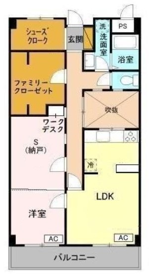 仲介手数料（賃料の1.10ヵ月）の50％OFF対象物件！の間取り