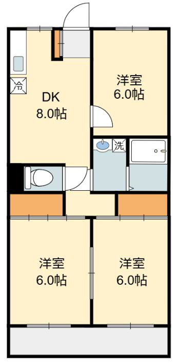 メゾン88の間取り