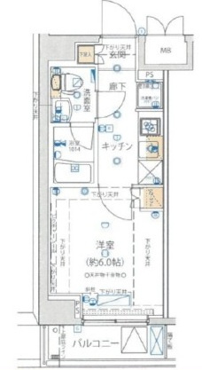 ライジングプレイス綾瀬三番館の間取り|間取りです。