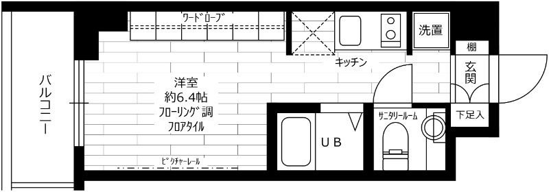 ステージグランデ大宮の間取り|間取りです。