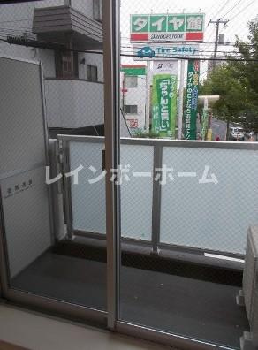 アルバ セッテのバルコニー