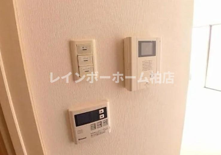 特典：仲介手数料が無料です!!の設備|給湯パネルです