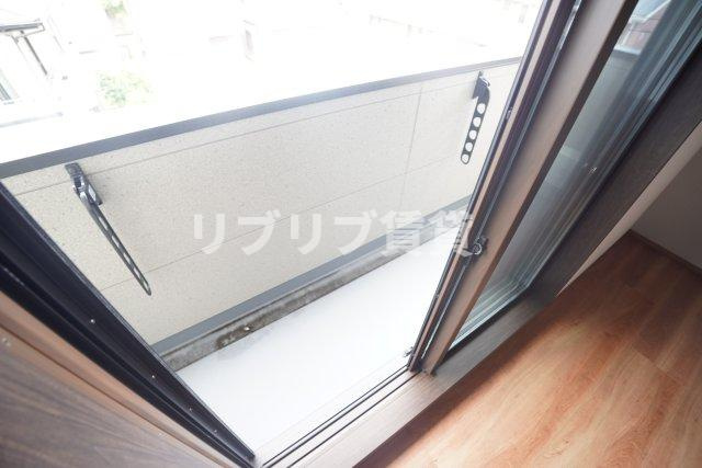 ミリアビタ稲毛東のバルコニー