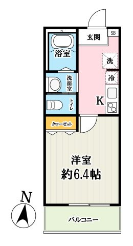 (仮称)キャメル南越谷6の間取り