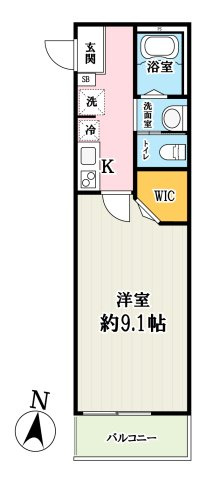 (仮称)キャメル南越谷6の間取り