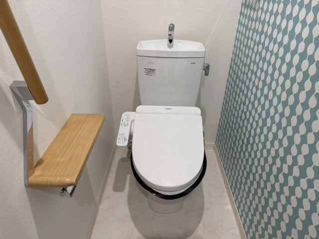 姫路市安田２丁目の賃貸マンションのトイレ