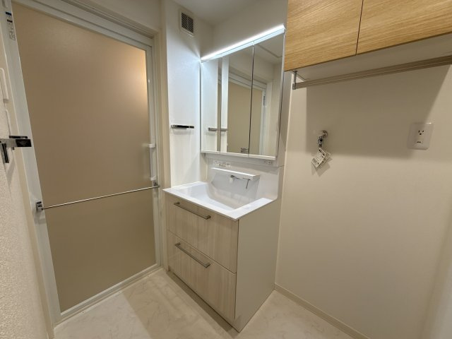 姫路市安田２丁目の賃貸マンションの洗面所