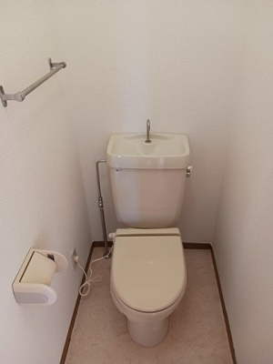 【トイレ】 | サンハイツ | 清潔感のあるトイレです