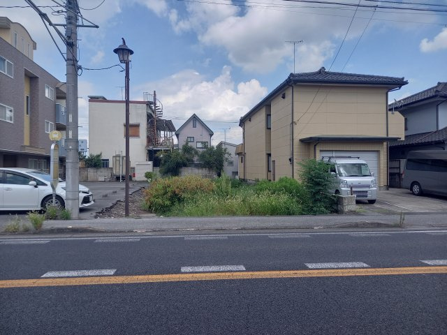 宇都宮市新富町　土地の外観