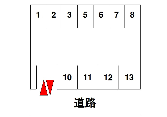城山台A駐車場の間取り