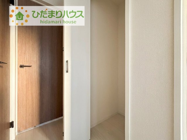 【収納】 | 取手市白山8期　新築戸建 | 家族みんなで共同で使える便利な廊下収納！