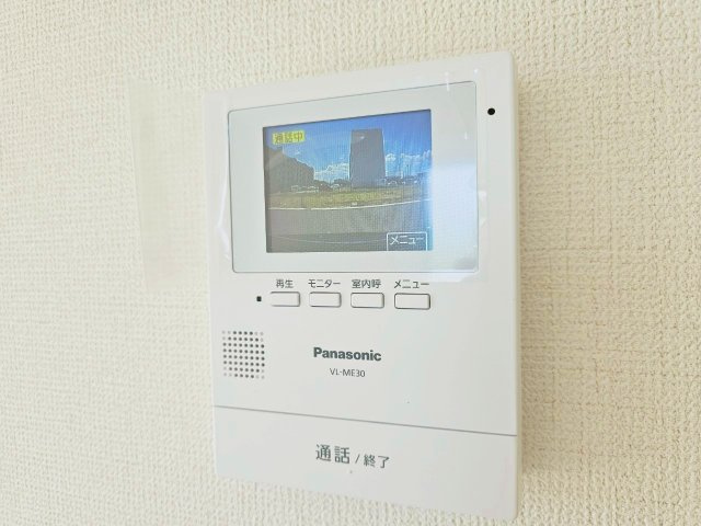 リナージュ大田原市新富町1期の設備|モニタ付きインターホンで防犯面もしっかり安心♪