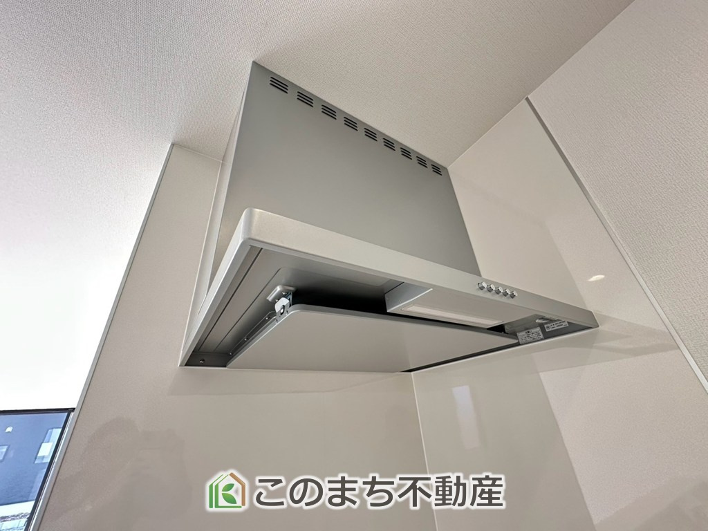 リナージュ大田原市新富町1期のキッチン|お料理の匂いもスッキリ♪シンプルデザインで掃除も簡単‼