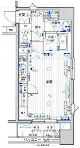 パークウェル秋葉原の間取り