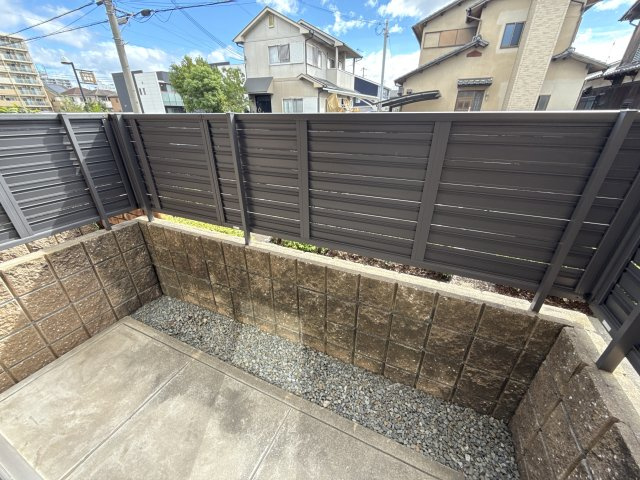 ヴィラージュ西庄 Ｂ棟のバルコニー