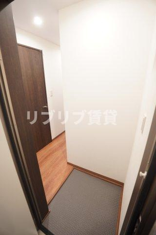 ミリアビタ稲毛東の玄関