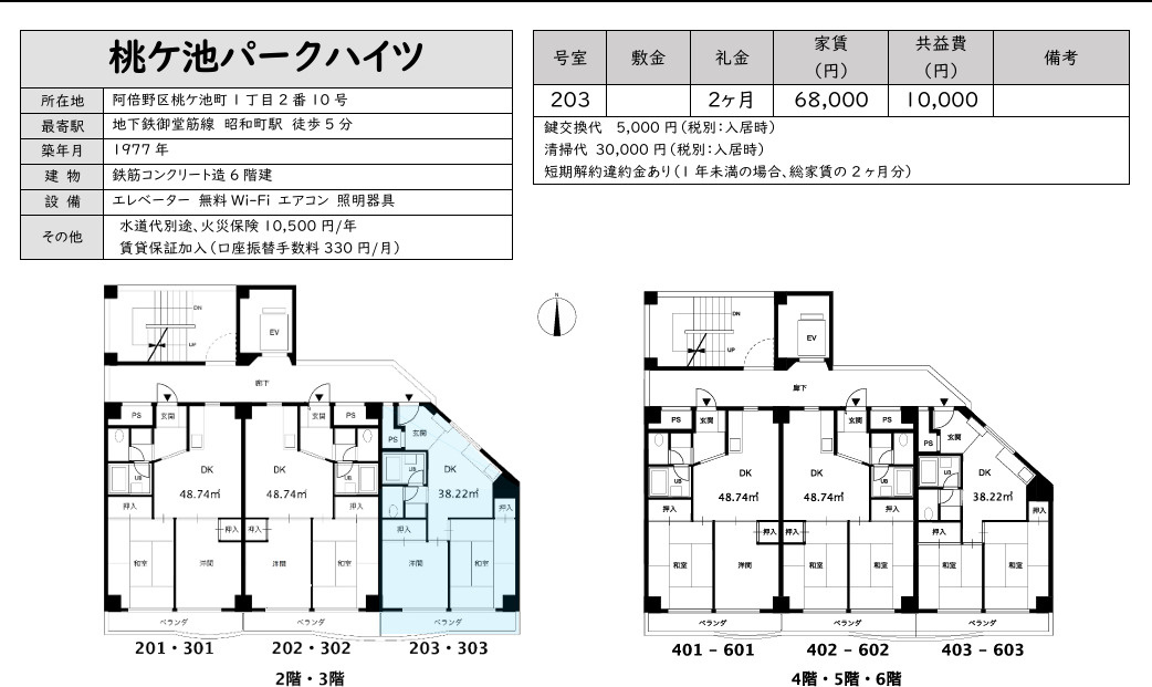 桃ヶ池パークハイツ