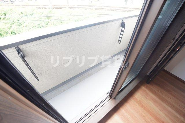 ミリアビタ稲毛東のバルコニー