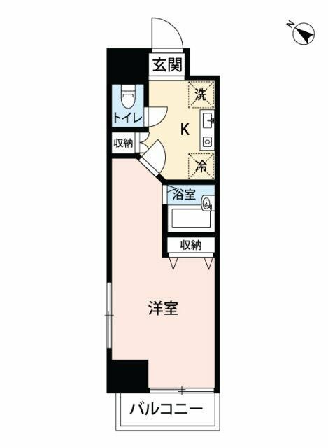 エスペランサＫ２の間取り