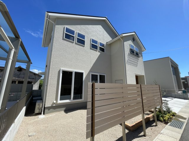 岡山市中区藤原西町　戸建ての外観パース|外観です。
