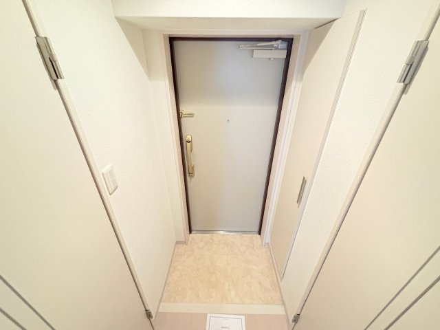 ヴェリテ新大阪Ⅱの玄関
