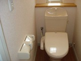 熊本市南区富合町国町のアパートのトイレ