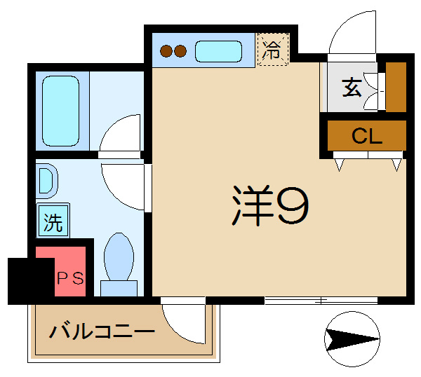 【間取り】 | パークアクシス横浜井土ヶ谷