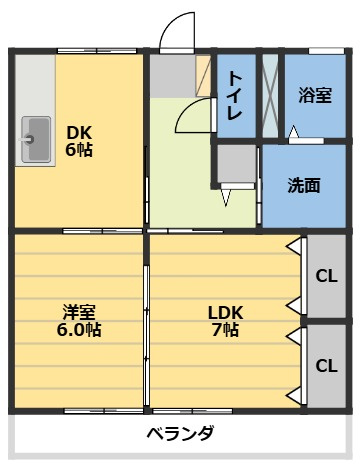 ルミネ高松の間取り