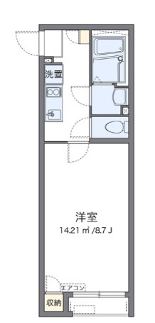 クレイノプレッツェモロの間取り