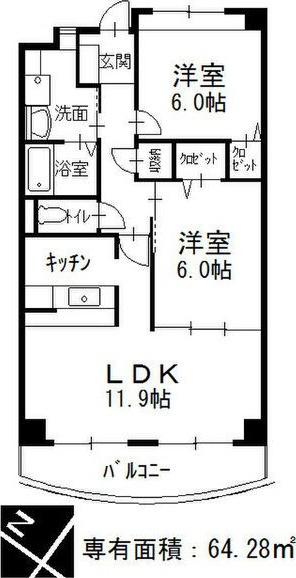 TOGETHER ITO館の間取り