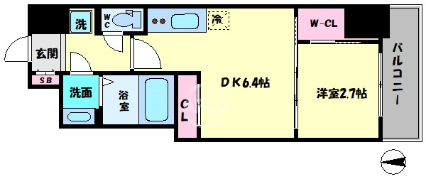 セレニテ桜川駅前プリエの間取り|セレニテ桜川駅前プリエ　　間取り