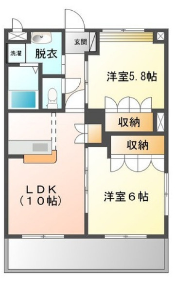 グランウッドの間取り