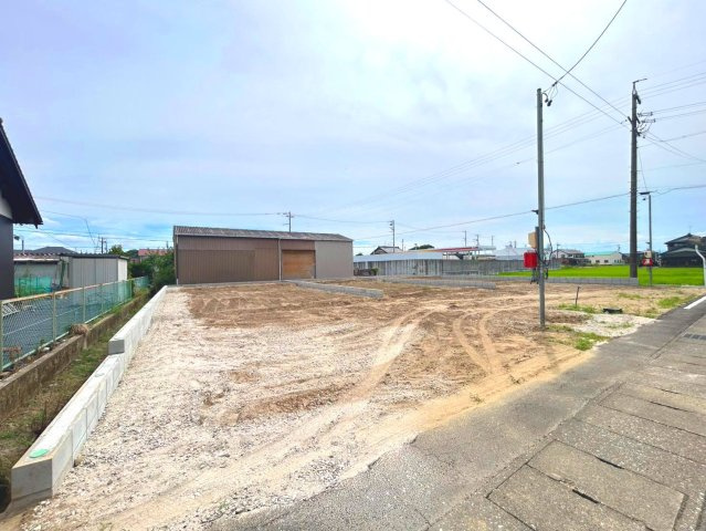 クワイエ　一宮市瀬部第1　全3区画分譲の外観|「現地（2026年8月9日）撮影」　
■全体写真　
■ヤマダ不動産　株式会社リライフ　