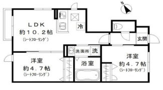【間取り】 | フォレストグリーン篠崎
