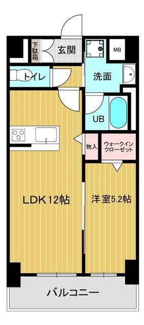 ルーチェⅤの間取り