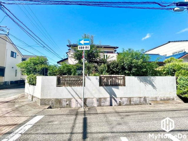 守山区小幡中　2期の前面道路含む現地写真