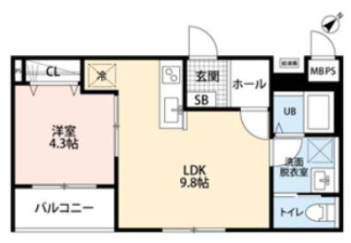 【間取り】 | リーブルファイン新座大和田1号棟