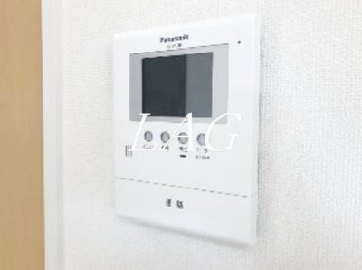 【セキュリティ】 | プランドール | モニター付きインターフォンです。（同仕様です。）