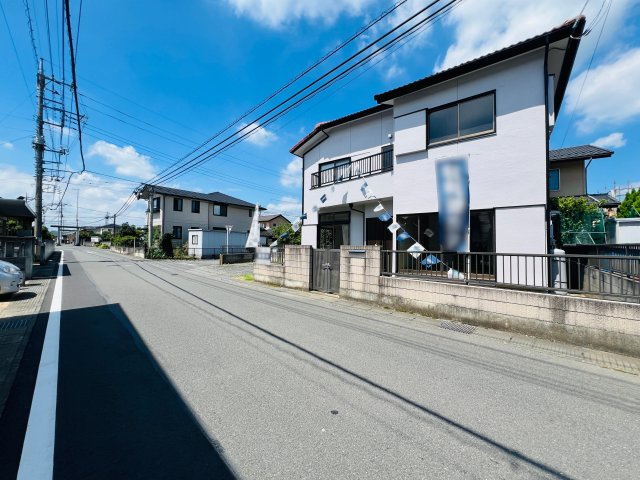 前橋市駒形町の前面道路含む現地写真|閑静な住宅地◎