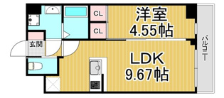 プレジオ武庫川アジアンの間取り